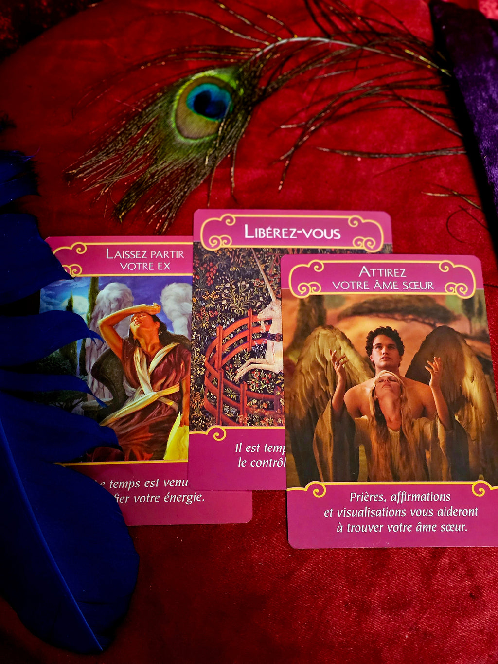 Consultation Amour 💜– Tirage de cartes par téléphone 45 min