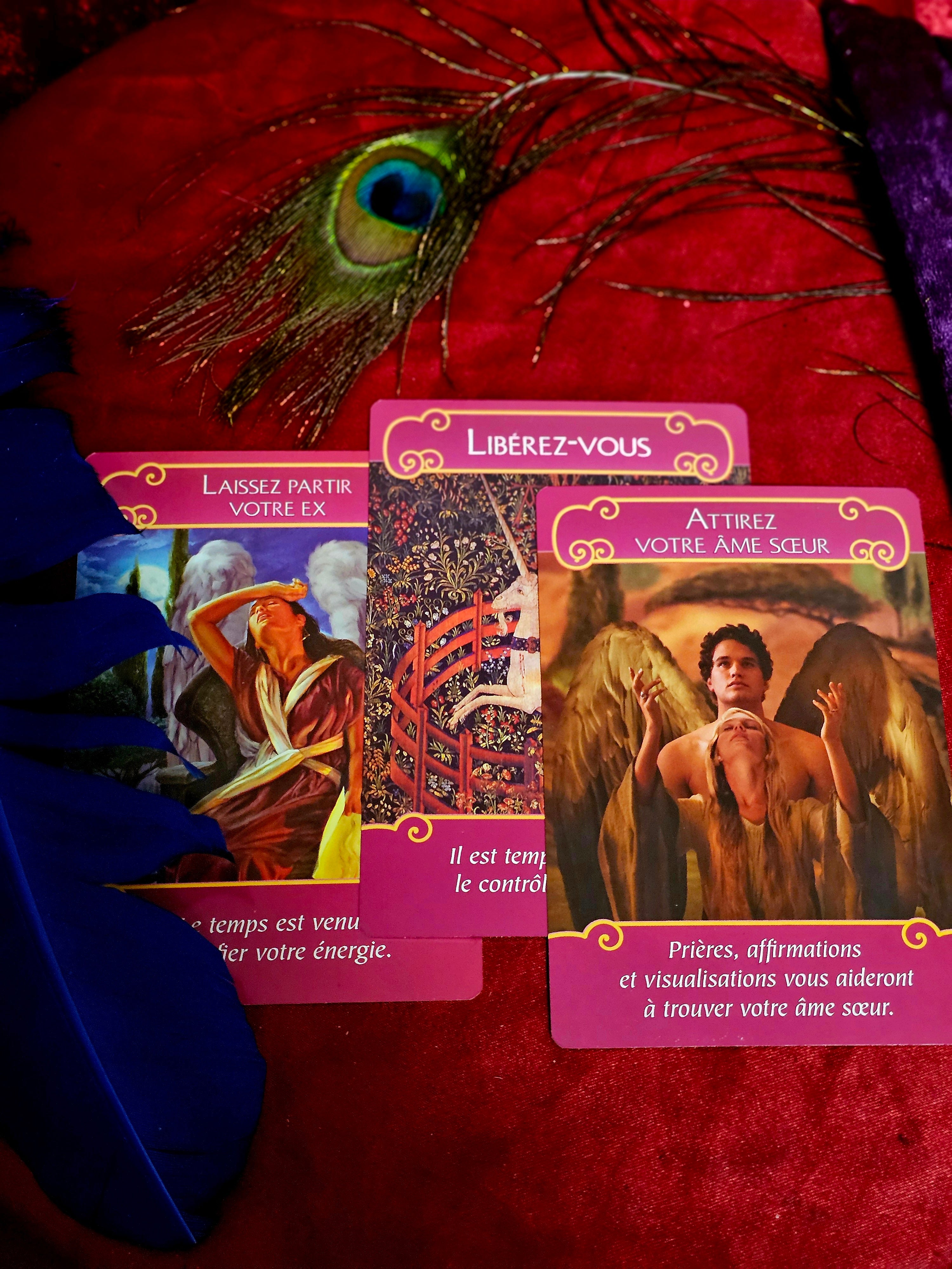 Consultation Amour 💜– Tirage de cartes par téléphone 45 min